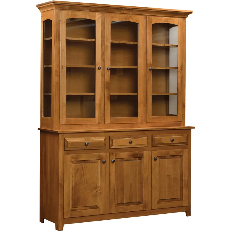 Wheatland 3 Door Hutch Base WH6020HB by Trailway Amish at Wendells